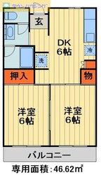 ファーストエリア　の物件間取画像